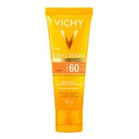 Protetor Solar Facial Vichy Idéal Soleil Clarify FPS60 Cor Média 40g
