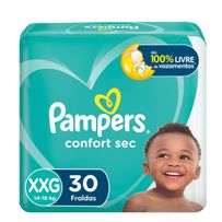 Fralda Pampers Confort Sec XXG 30 unidades