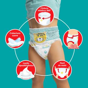 Fralda Pampers Pants Ajuste Total XXXG 70 Unidades