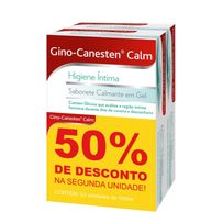 Sabonete Calmante Em Gel Gino Canesten Calm 100ml 2 unidades
