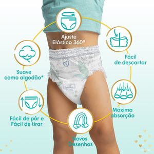 Fralda Pampers Premium Care Pants M 34 Unidades