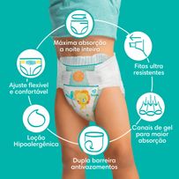 Fralda Pampers Confort Sec Xxg 84 Unidades