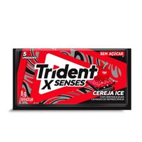 Goma De Mascar Trident XSenses Cereja Sem Açúcar 8g
