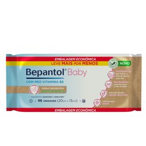 Lenços Umedecidos Bepantol Baby Biodegradáveis 96 Unidades