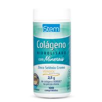 Colágeno Hidrolisado + Minerais Stem 100 Comprimidos