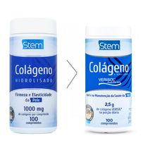 Colágeno Hidrolisado Stem 100 Comprimidos