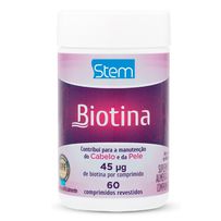 Biotina Stem Cabelo e Pele 60 Comprimidos