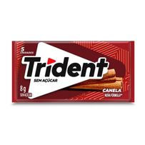 Goma De Mascar Trident Canela 5 Unidades