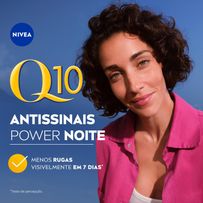 Creme Facial Antissinais Nivea Q10 Power Noite 49g