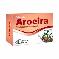 Sabonete em Barra Augusto Caldas Aroeira 3 Unidades 90g Cada