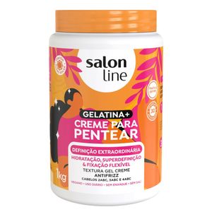 Creme para Pentear Salon Line Gelatina+ Definição Extraordinária 1KG