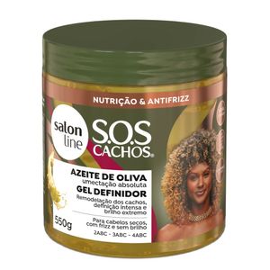 Gel Definidor Salon Line Azeite de Oliva 550g