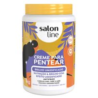 Creme para Pentear Salon Line Brilho Umidificado 1kg