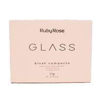 Blush Compacto Ruby Rose Glass GB20 11g