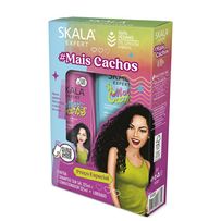 Kit Skala Expert #Mais Cacho Shampoo 325ml + Condicionador 325ml