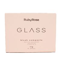 Blush Compacto Ruby Rose Glass GB60 11g