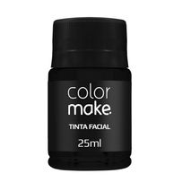 Tinta Líquida Facial Colormake Preto 25ml