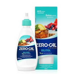 Adoçante Dietético Líquido Zero Cal Xilitol 65ml