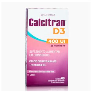 Calcitran D3 400UI 60 Comprimidos