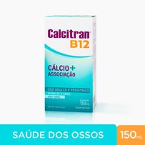 Calcitran B12 Solução Oral Cálcio com Vitamina B12 Infantil e Adulto 150ml