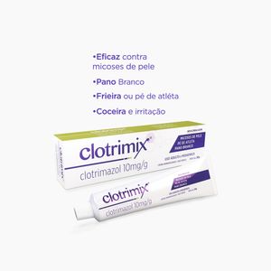 Clotrimix Clotrimazol 10mg/g Creme 20g
