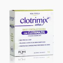Base Fortalecedora com Clotrimazol e Nanotecnologia Clotrimix Unhas 7ml