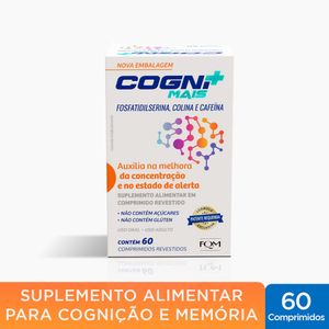 Cogni Mais Suplemento para Auxílio da Concentração e Memória 60 comprimidos