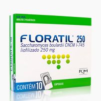 Floratil At 250mg Fqm 10 Cápsulas Gel Dura