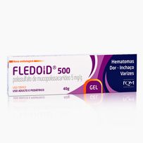Gel para Hematomas, Dor, Inchaço e Varizes Fledoid 500 - 40g