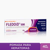 Pomada para Hematomas, Dor, Inchaço e Varizes Fledoid 500 - 40g