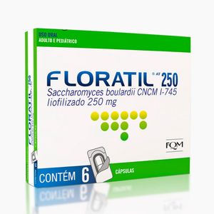 Floratil At 250mg 6 Cápsulas
