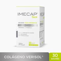 Colágeno Hidrolisado Verisol e Ácido Hialurônico Imecap Face 30 Sachês 3,5g Cada