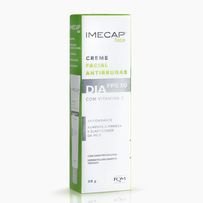Creme Antirrugas + Ácido Hialurônico + Vitamina C Imecap Face Dia FPS 30 - 35g