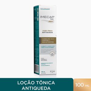 Loção Antiqueda Imecap Hair Max Combate a Queda dos Cabelos 100ml