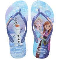 Sandália Havaianas Kids Slim Princess Roxo Fantasy 25/26