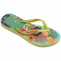 Sandália Havaianas Kids Slim Princess Verde Matcha 23/24