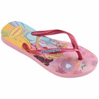 Sandália Havaianas Kids Slim Princess Rosa Clay 23/24