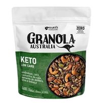 Granola Australia Keto Low Carb Amêndoas, Coco, Castanha de Caju, Semente de Abóbora, Chia e Linhaça 300g