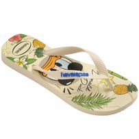 Sandália Havaianas Disney Classic Bege Palha 27/28