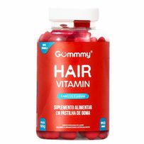 Suplemento Alimentar Gummmy Hair Vitamin Morango 60 Unidades