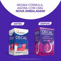 Suplemento Vitamínico Os-Cal D Cálcio 500mg + Vitamina D 1000UI 60 comprimidos