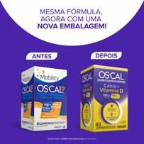 Suplemento Vitamínico Os-Cal D Cálcio 500mg + Vitamina D 400UI 60 Comprimidos