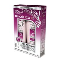 Kit Skala Expert Glicólico Gentiqs Shampoo 325ml + Condicionador 325ml