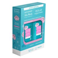 Kit Alfaparf Alta Moda Micelar Acqua Shine Shampoo 300ml + Condicionador 300ml