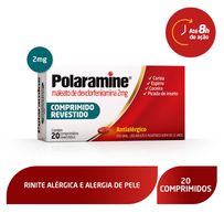 Antialérgico Polaramine 2mg 20 comprimidos