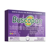 Analgésico Buscopan Composto 20 comprimidos revestidos