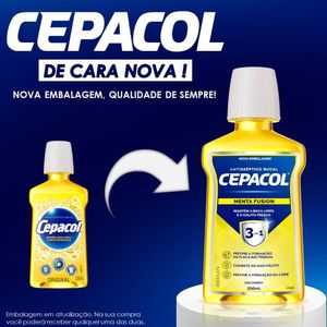 Enxaguante Bucal Cepacol 3em1 Menta Fusion 250ml