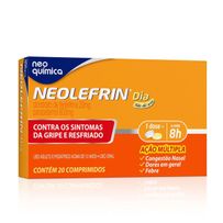 Antigripal Neolefrin Dia 800mg + 20mg 20 comprimidos