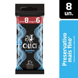 Preservativo Olla Sensitive 8 unidades