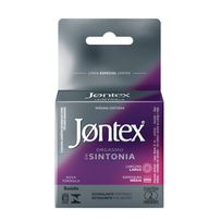 Preservativo Jontex Orgasmo em Sintonia 2 Unidades